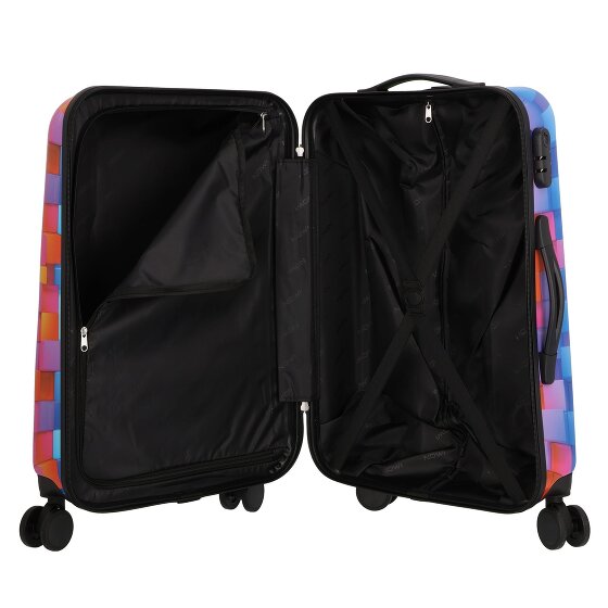 Nowi Santa Cruz 4 kółka Zestaw walizek 3-części