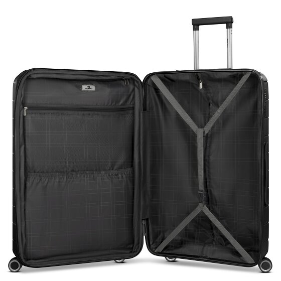 Franky London 4 kółka Walizka L 74 cm z funkcją poszerzenia