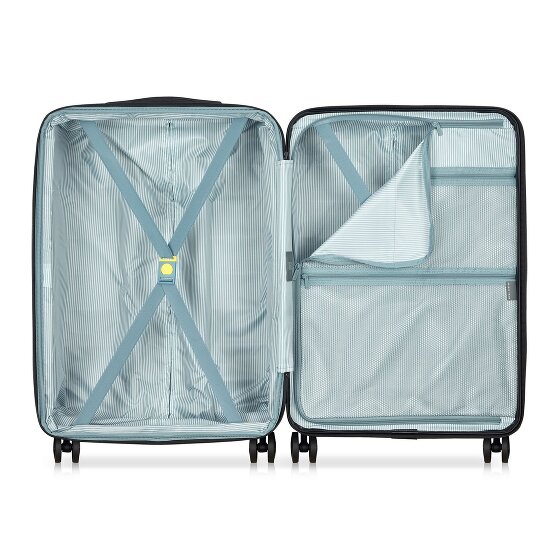 Delsey Paris Air Armour 4 kółka Zestaw walizek 3-części z funkcją poszerzenia