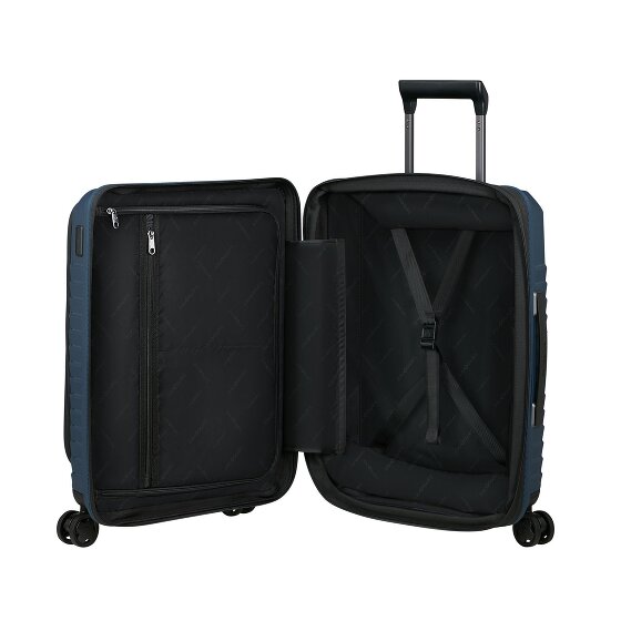 Samsonite Intuo 4 kółka Walizka kabinowa 55 cm Komora na laptopa z funkcją poszerzenia