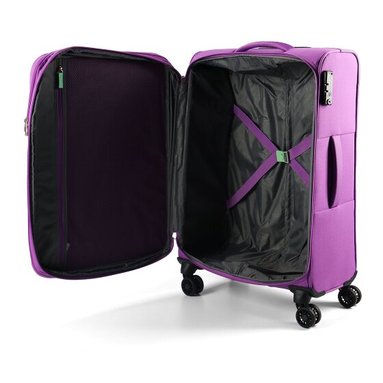 American Tourister Air Wave 4 kółka Zestaw walizek 3-części z funkcją poszerzenia