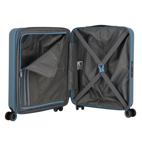 American Tourister Dynabelt 4 kółka Walizka kabinowy 55 cm z plisą rozprężną