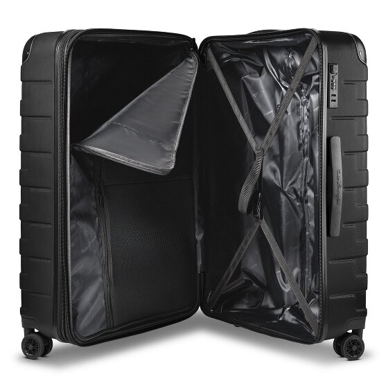 Tonino Lamborghini Milano 4 kółka Walizka L 72 cm z funkcją poszerzenia