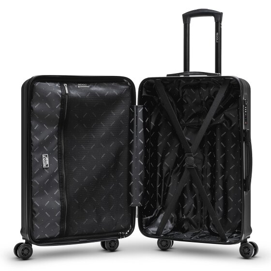 Redolz Essentials 07 3-SET 4 kółka Zestaw walizek 3-części