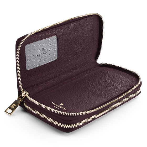 Lazarotti Bologna Leather Portfel Ochrona RFID Skórzany 20 cm