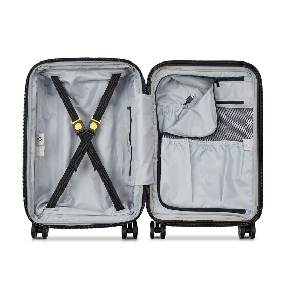 Delsey Paris Shadow 5.0 4 kółka Walizka kabinowa 55 cm z funkcją poszerzenia