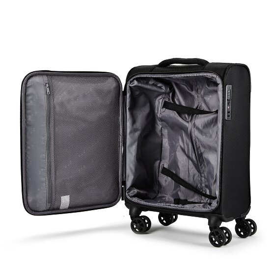d&n Travel Line 9804 4 kółka Walizka kabinowa S 55 cm