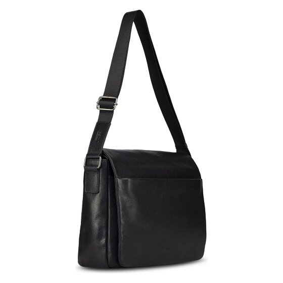 Jost Glasgow Teczka Ochrona RFID Skóra 34 cm Komora na laptopa