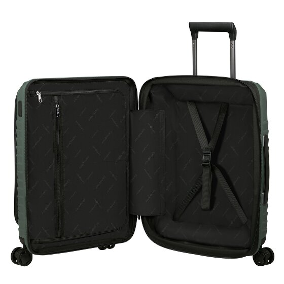 Samsonite Intuo 4 kółka Walizka kabinowa 55 cm Komora na laptopa z funkcją poszerzenia