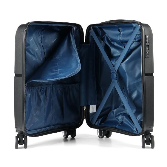 Benzi 5754 4 kółka Walizka kabinowy 55 cm