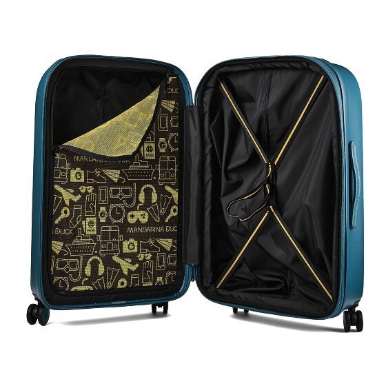 Mandarina Duck Logoduck + 4 kółka Walizka M 69 cm