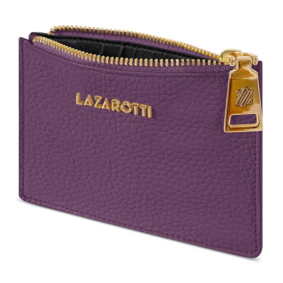 Lazarotti Bologna Leather Portfel z kluczem Skórzany 11.5 cm