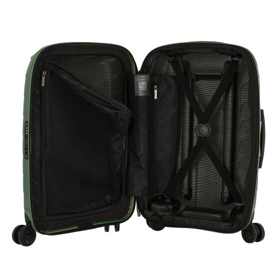Samsonite Attrix 4 kółka Walizka kabinowa 55 cm z funkcją poszerzenia