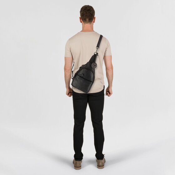 Harbour 2nd Skórzana torba na ramię Urban Poets 26 cm