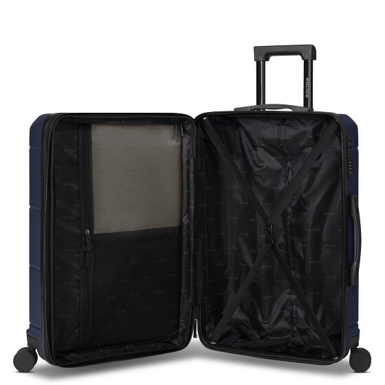 Police London 4 kółka Walizka 74 cm z plisą rozprężną