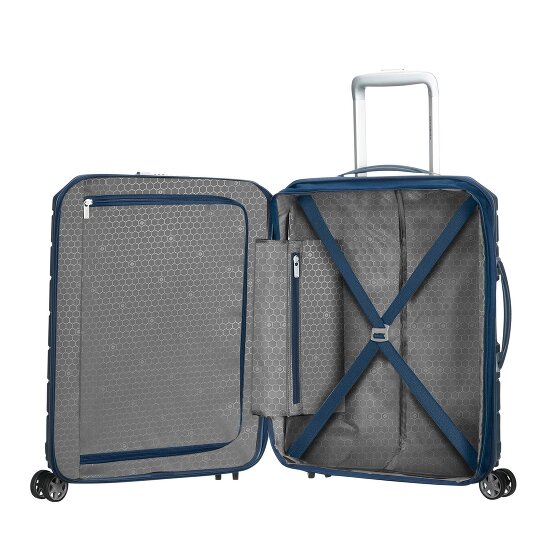 Samsonite Flux 4 kółka Walizka kabinowy 55 cm z plisą rozprężną