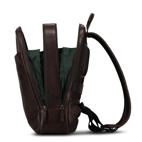 Jost Glasgow Plecak Ochrona RFID Skóra 44 cm Komora na laptopa