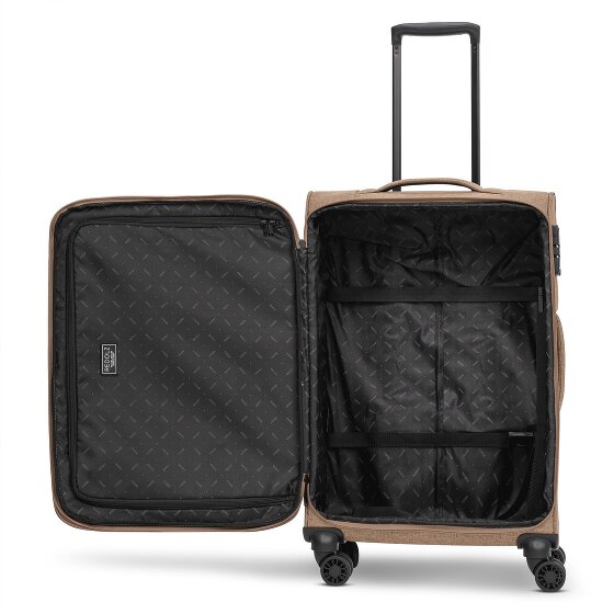 Redolz Essentials 12 THREE SET 4 kółka Zestaw walizek 3-części z funkcją poszerzenia