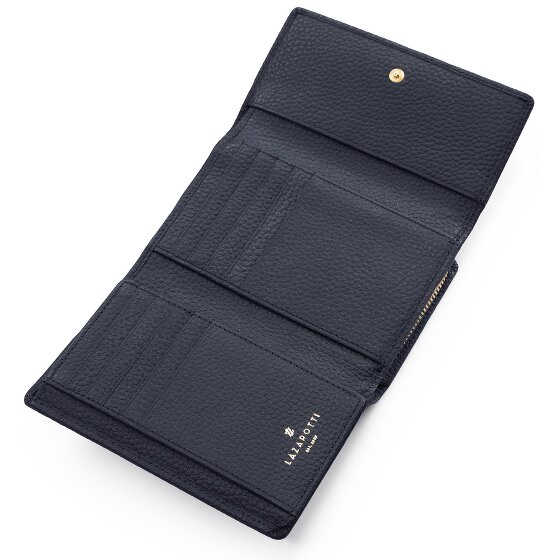 Lazarotti Portfel Bologna Leather XL z kieszenią zapinaną na zamek dookoła, Skóra, 14 cm