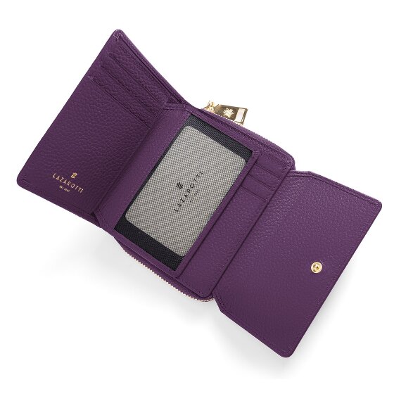 Lazarotti Portfel z skóry typu „zip-around” z Bolonii, 12 cm