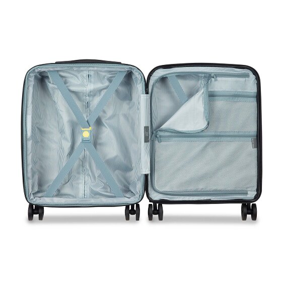 Delsey Paris Meteor 4 kółka Walizka kabinowa 55 cm z funkcją poszerzenia