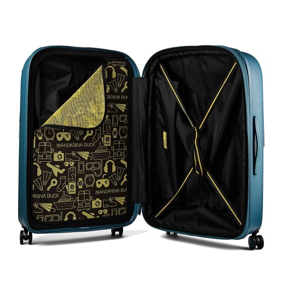 Mandarina Duck Logoduck + 4 kółka Walizka L 75 cm