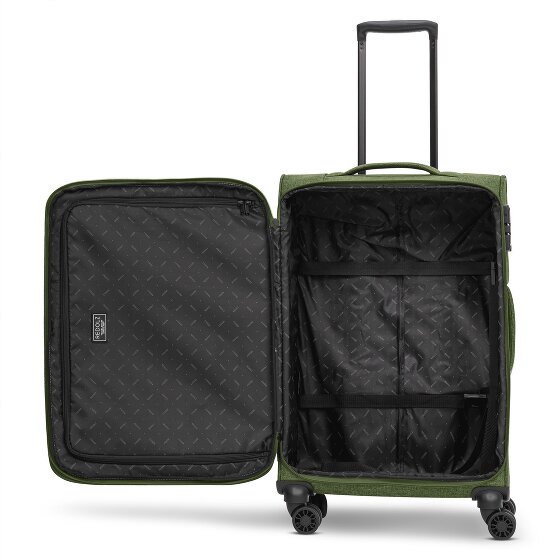 Redolz Essentials 12 THREE SET 4 kółka Zestaw walizek 3-części z funkcją poszerzenia