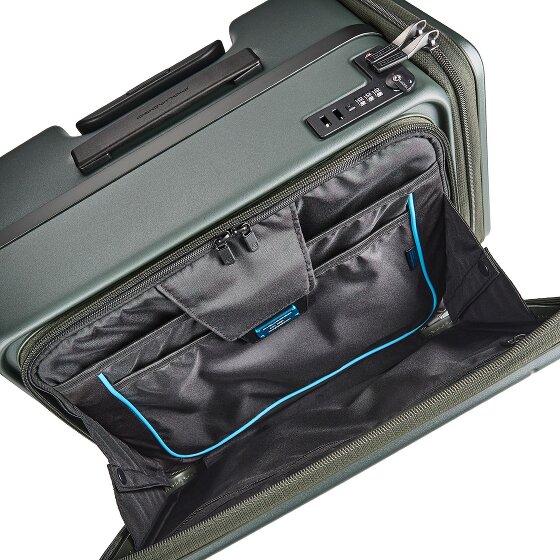 Piquadro PQ-Light 4 kółka Walizka z pilotem 46 cm Komora na laptopa