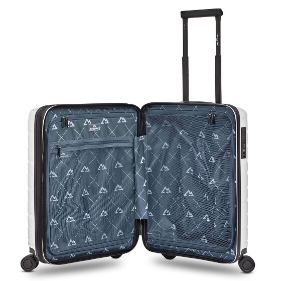 Bergpfeil Travel 4 kółka Walizka kabinowa S 55 cm z funkcją poszerzenia