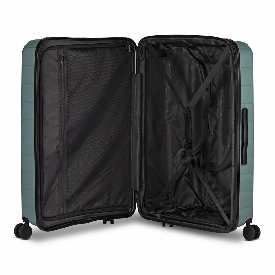 d&n Toronto 4 kółka Walizka L 75 cm z plisą rozprężną