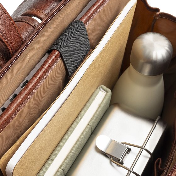The Chesterfield Brand Rosverra Plecak Skóra 33 cm Komora na laptopa