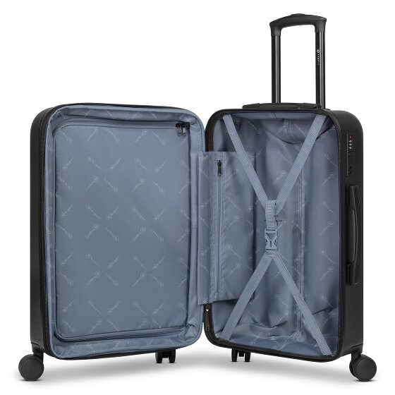 bugatti Valencia 2.0 4 kółka Walizka M 65 cm z plisą rozprężną