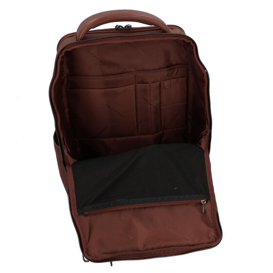 Piquadro Cronus Plecak biznesowy Ochrona RFID Skóra 41 cm Komora na laptopa