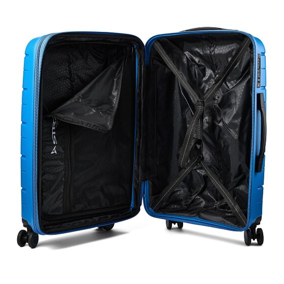 Polestream Strz by Asteroid 4 kółka Zestaw walizek 3-części z plisą rozprężną