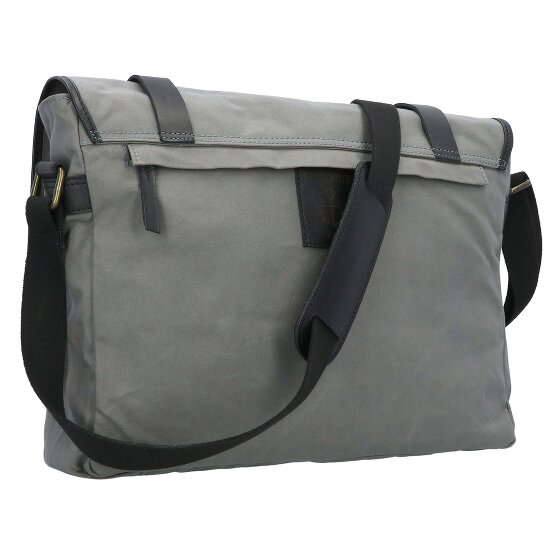 Harbour 2nd City Canvas Yale Briefcase Messenger 37 cm Komora na laptopa