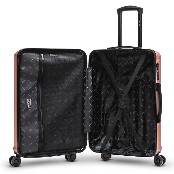 Redolz Essentials 07 3-SET 4 kółka Zestaw walizek 3-części