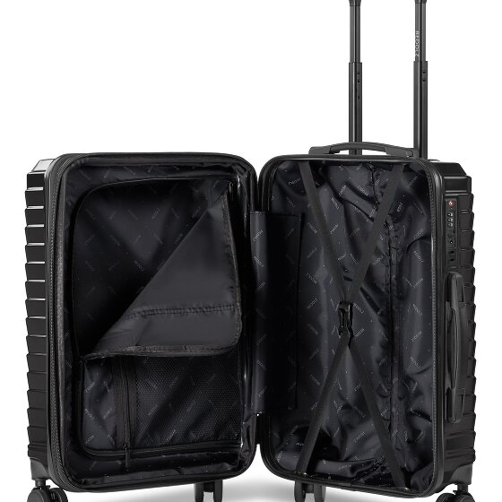 Redolz Essentials 18 4 kółka Walizka kabinowy 55 cm z plisą rozprężną