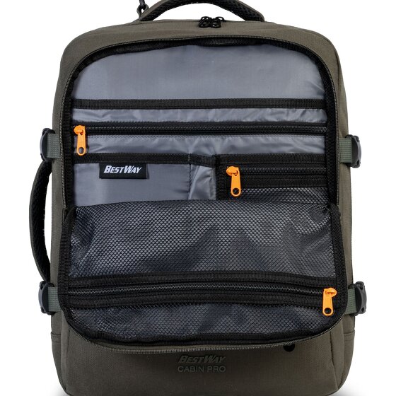 Worldpack Plecak podróżny Cabin Pro Solid z przegrodą na laptopa o szerokości 40 cm