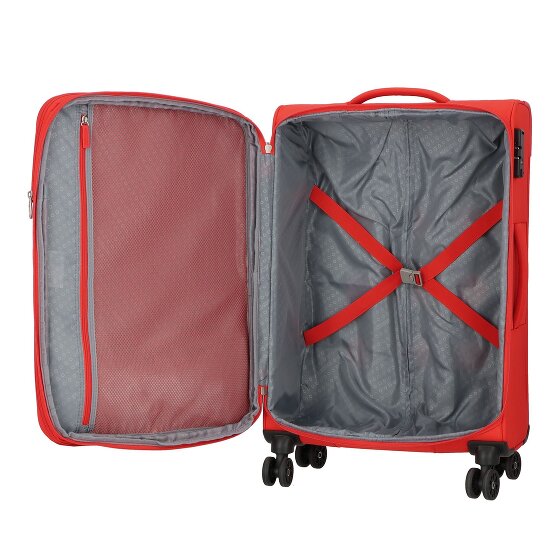 American Tourister Deep Dive 4 kółka Zestaw walizek 3-części z plisą rozprężną