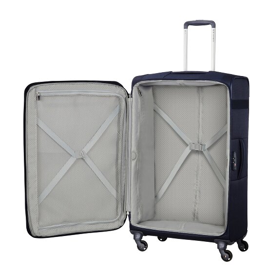 Samsonite Citybeat 4 kółka Walizka 78 cm z funkcją poszerzenia