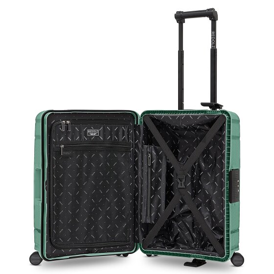 Redolz Essentials 15 – Walizka kabinowa na 4 kółkach, 55 cm, z zamkiem trzypunktowym