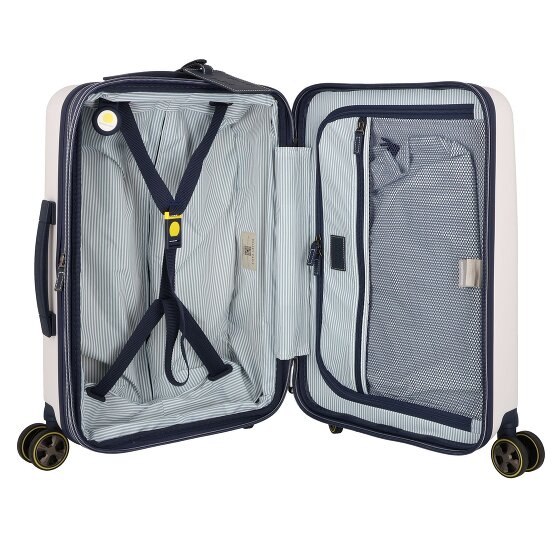 Delsey Paris Cadence 4 kółka Walizka kabinowy 55 cm z plisą rozprężną