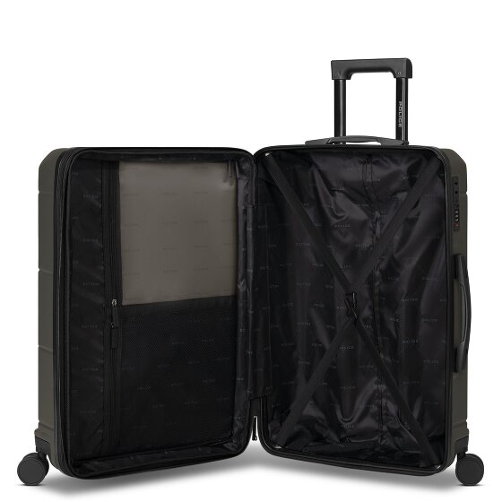 Police London 4 kółka Walizka 74 cm z plisą rozprężną