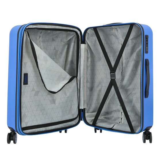 Gabol Future Plus 4 kółka Walizka 66 cm z plisą rozprężną