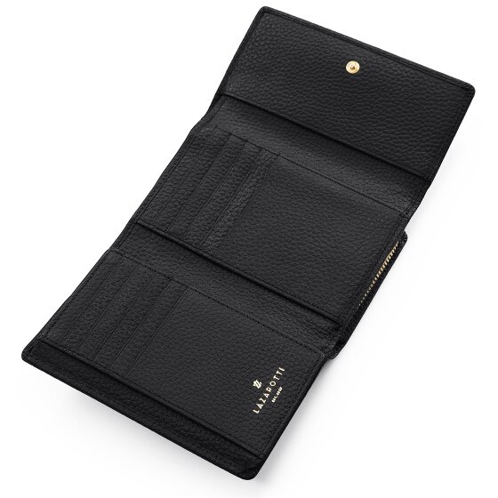 Lazarotti Portfel Bologna Leather XL z kieszenią zapinaną na zamek dookoła, Skóra, 14 cm