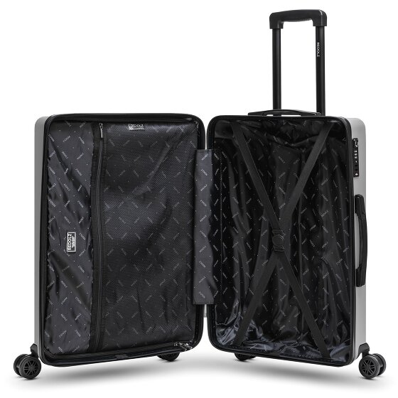 Redolz Essentials 08 3-SET 4 kółka Zestaw walizek 3-części