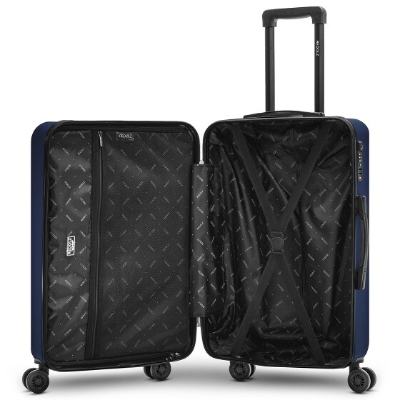 Redolz Essentials 09 3-SET 4 kółka Zestaw walizek 3-części