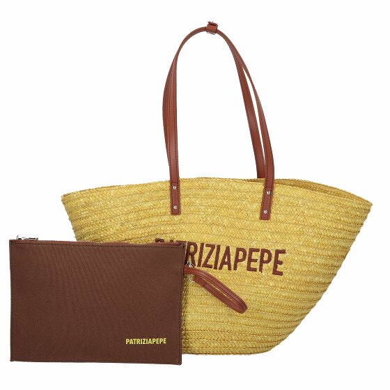 Patrizia Pepe Summer Straw Shopper Bag 51 cm