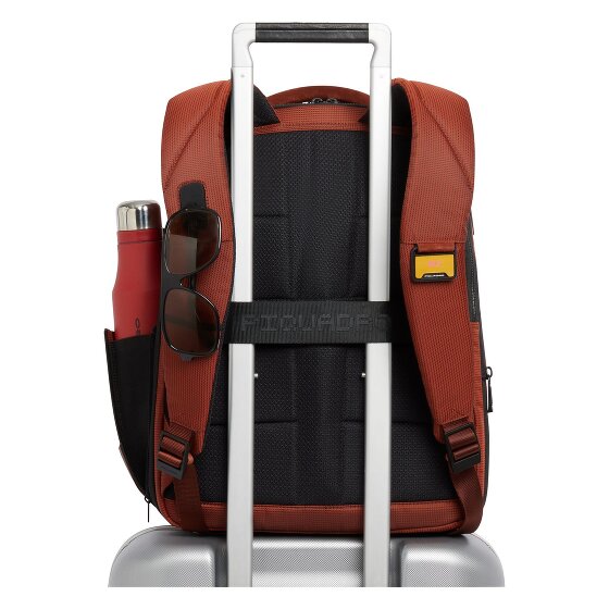 Piquadro Sync Plecak Ochrona RFID Skóra 47 cm Komora na laptopa