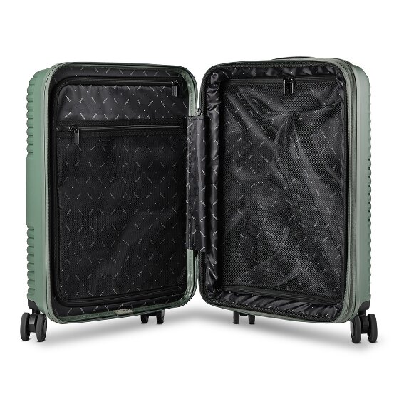 Redolz Essentials 17 2.0 4 kółka Walizka kabinowa 55 cm Komora na laptopa z funkcją poszerzenia